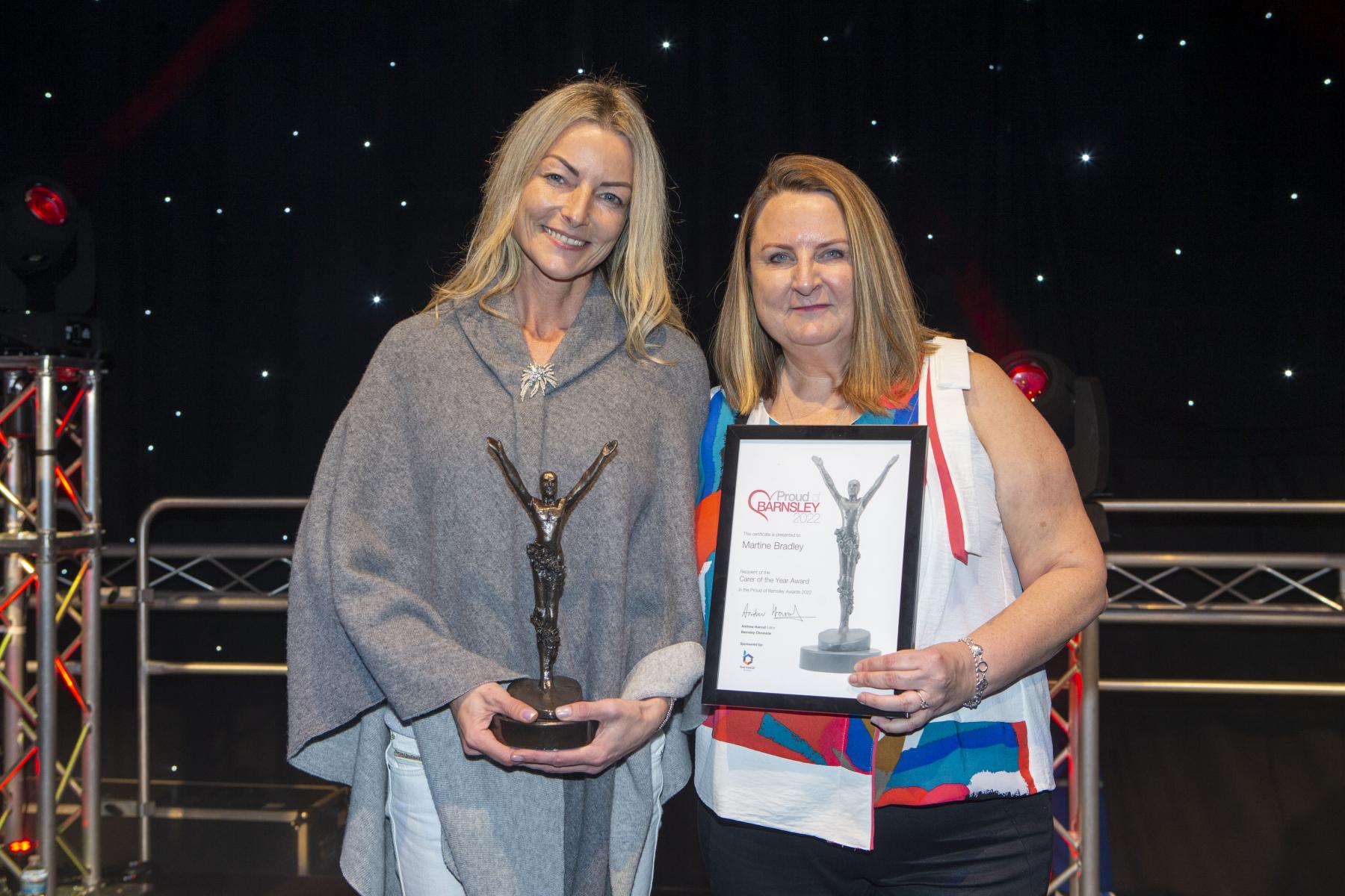 CARER OF THE YEAR - MARTINE BRADLEY CARER OF THE YEAR - MARTINE BRADLEY